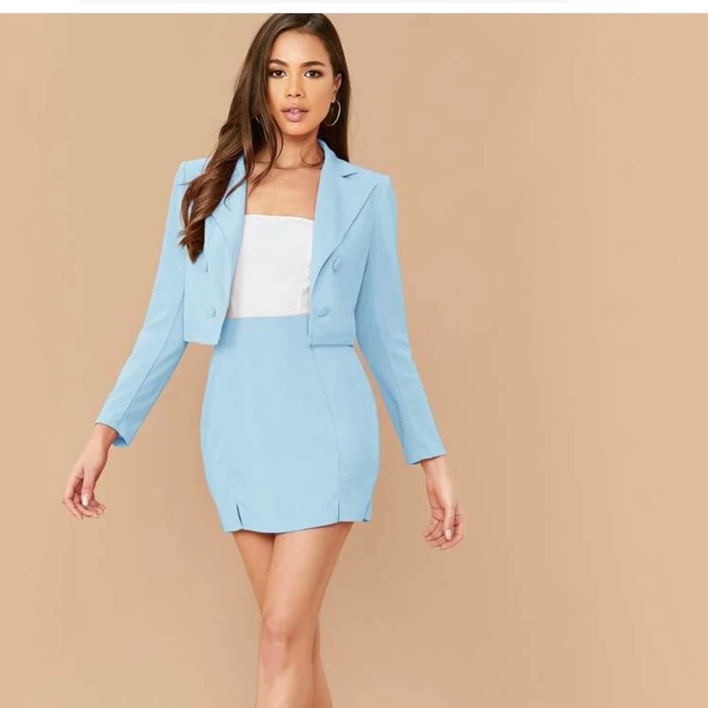 Blazer and skirt set size 6